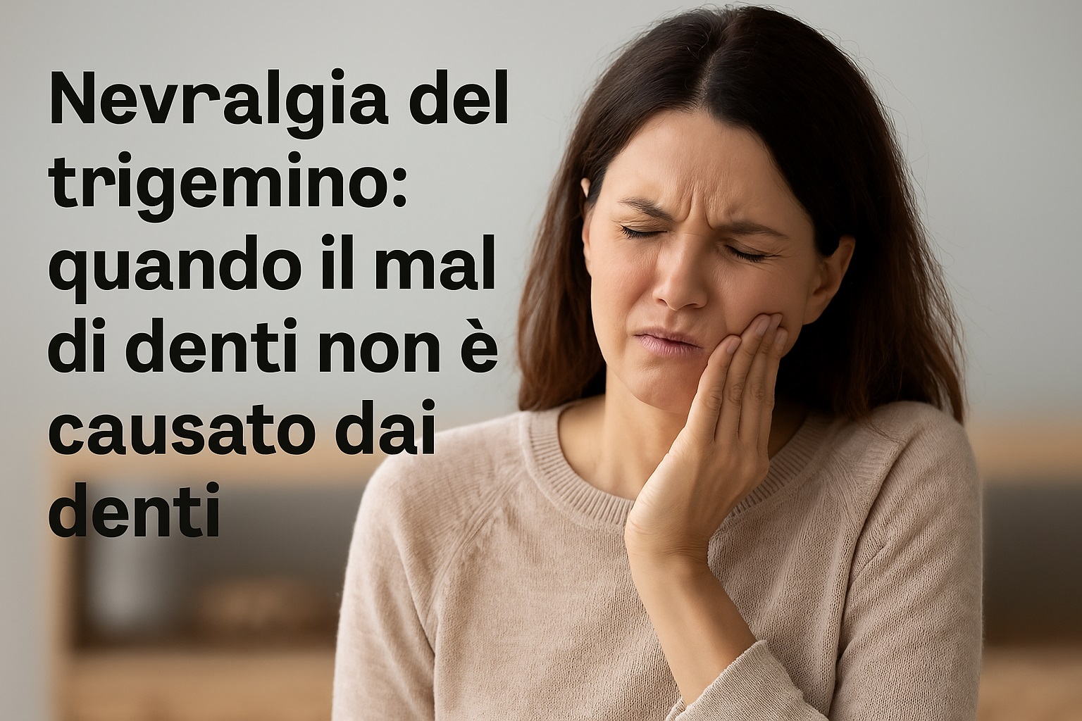Nevralgia del trigemino: quando il mal di denti non è causato dai denti