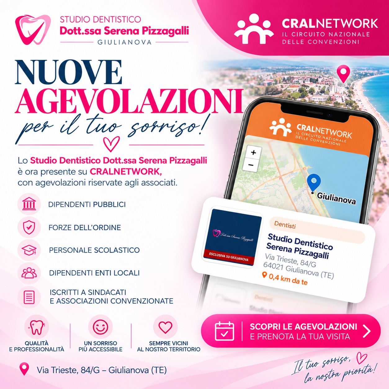 Agevolazioni Dentista Giulianova – CRALNETWORK